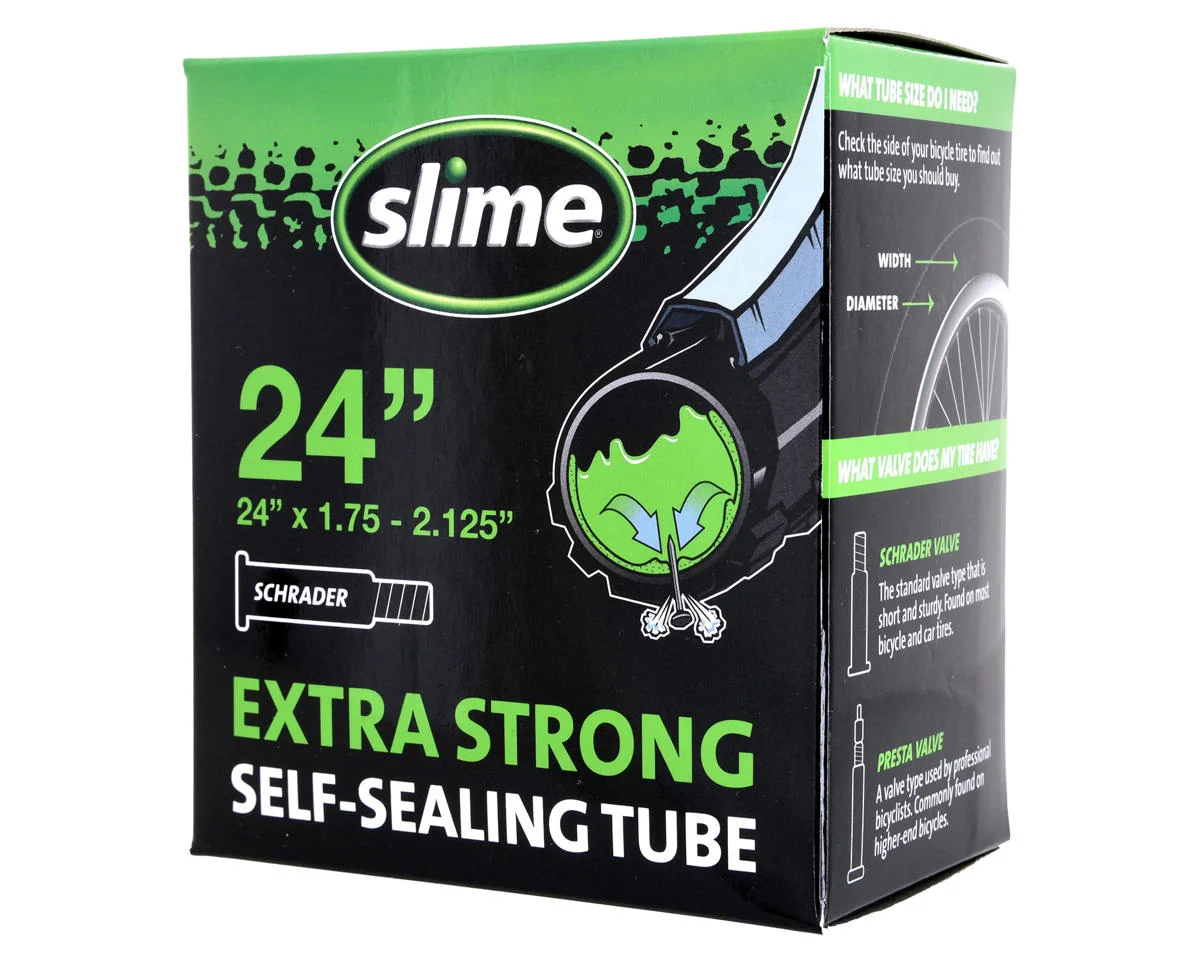 Slime 24" Self-Sealing Inner Tube (Schrader) (1.75 - 2.125")